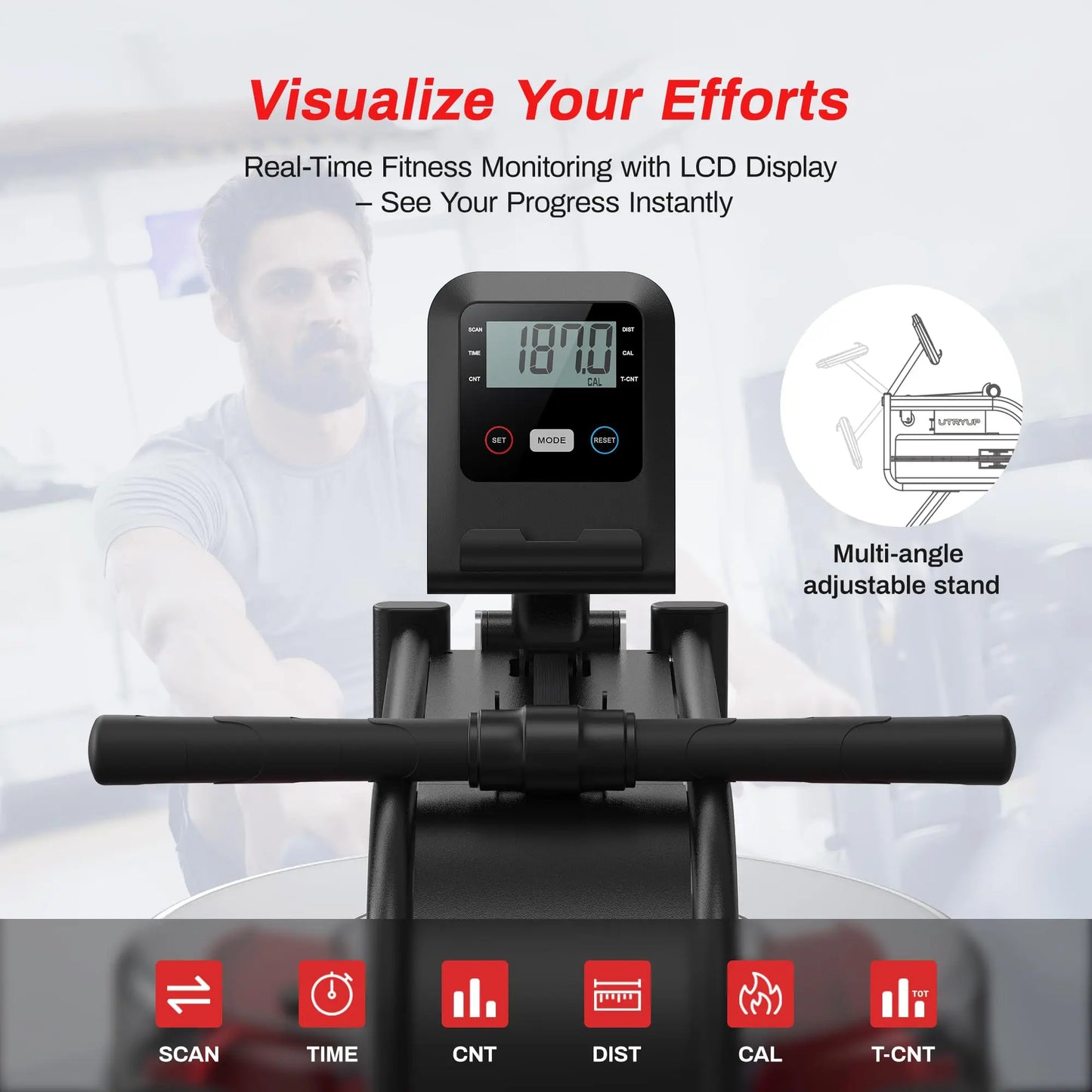 Magnetic Rowing Machines R05 Water Rower