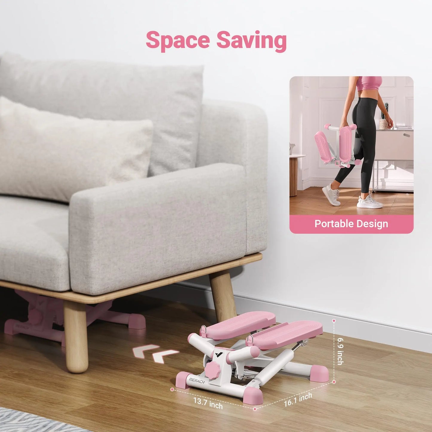 Mini Stepper for Exercise Twist Stair Stepper