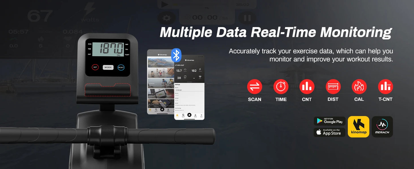 Magnetic Rowing Machines R05 Water Rower