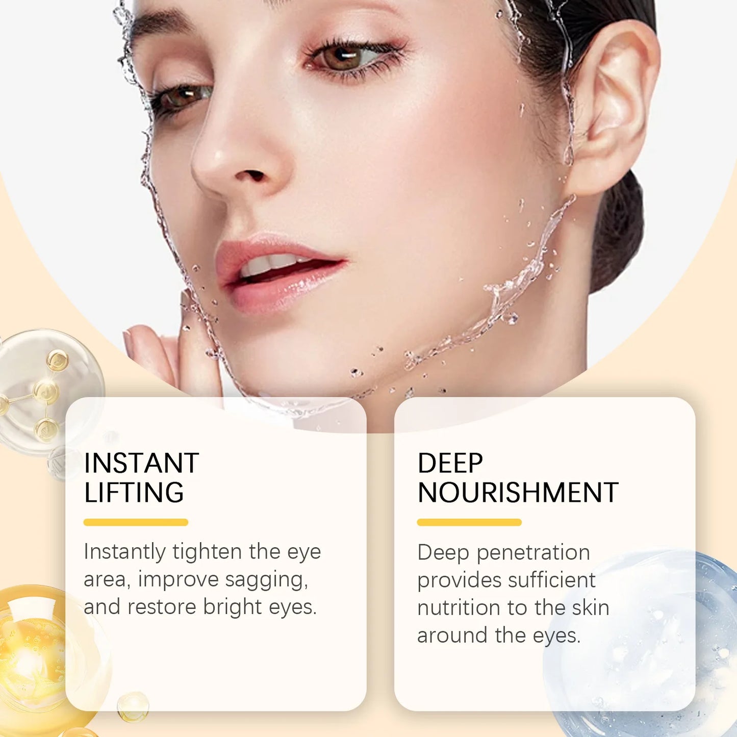 5g Turmeric Retinol Remove Dark Circles Eye Cream