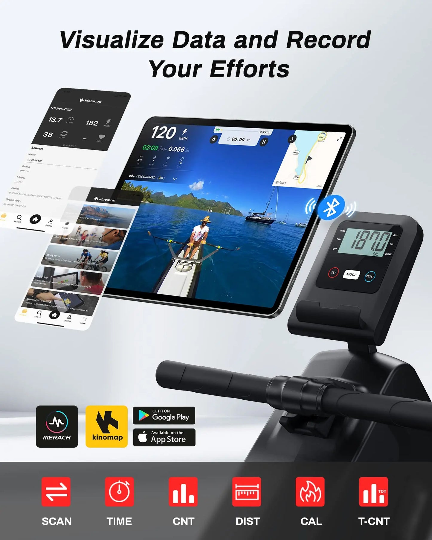 Magnetic Rowing Machines R05 Water Rower