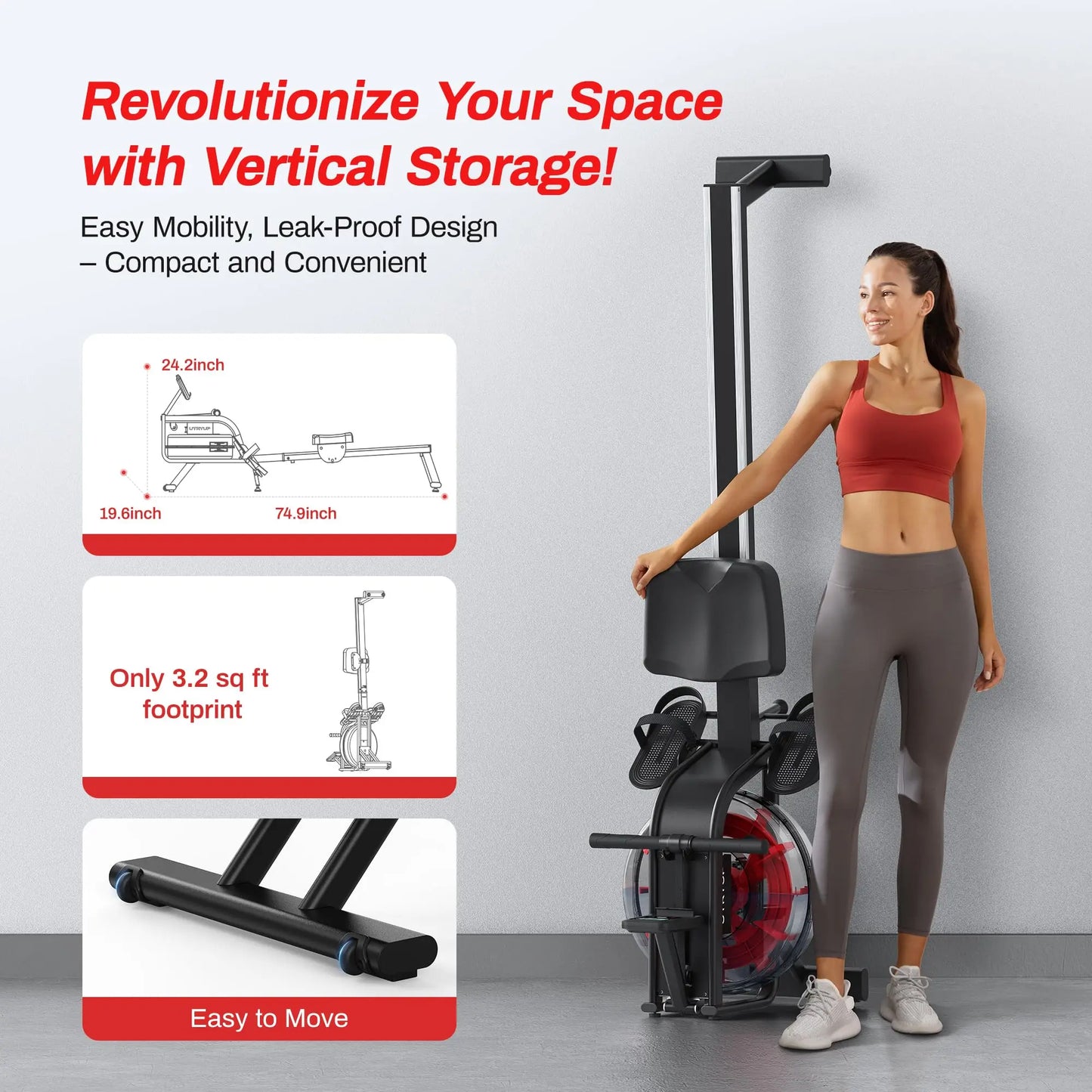 Magnetic Rowing Machines R05 Water Rower