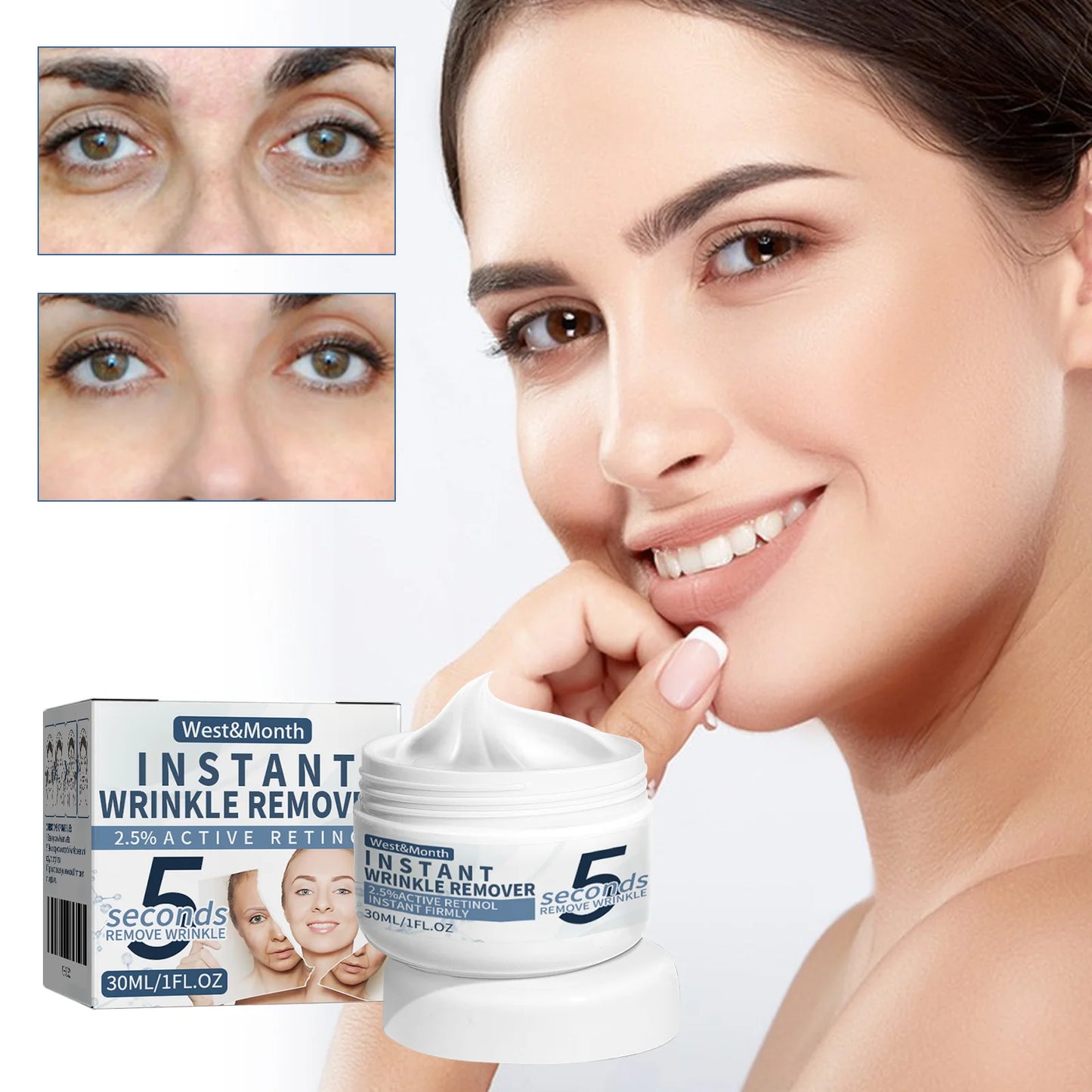 30g Retinol Anti Wrinkle Cream 5 Seconds Instant Smooth