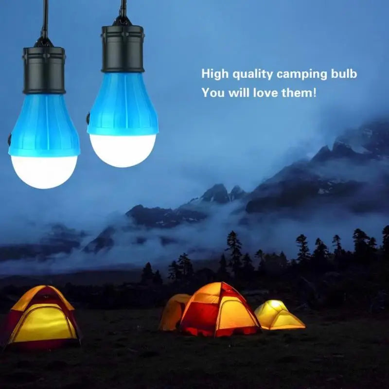Portable Camping Light Mini LED Bulb Emergency Lamp