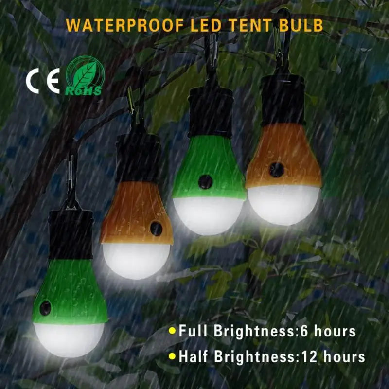 Portable Camping Light Mini LED Bulb Emergency Lamp