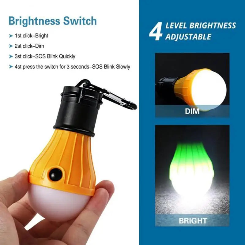 Portable Camping Light Mini LED Bulb Emergency Lamp