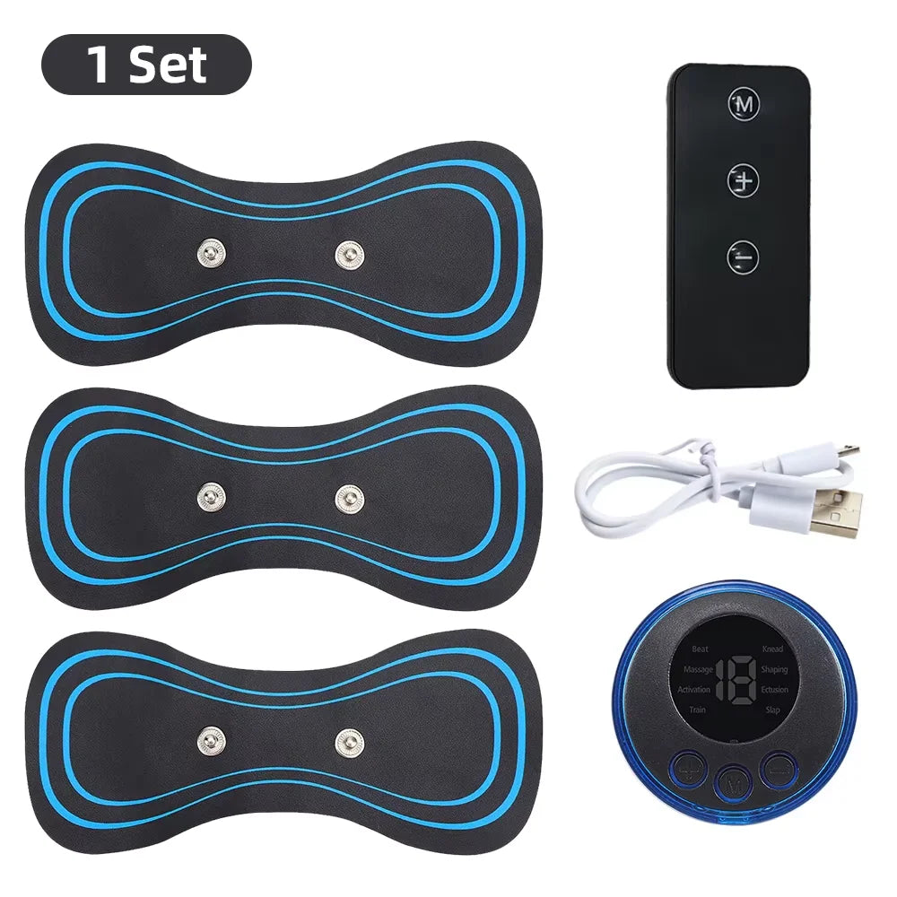 Muscle Electric Massager 2/3/4 Pcs EMS Neck Massage