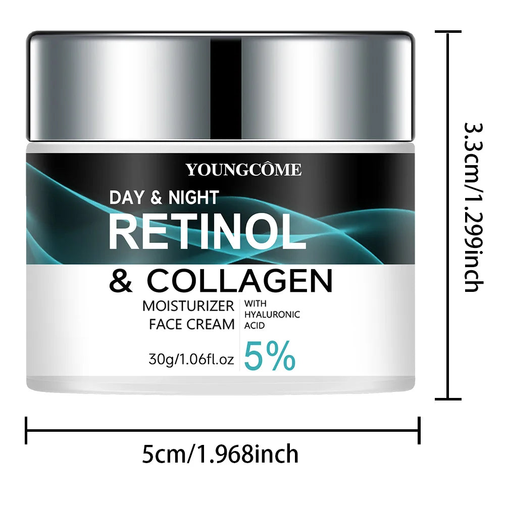 Retinol Cream Promotes Skin Elasticity And Luster