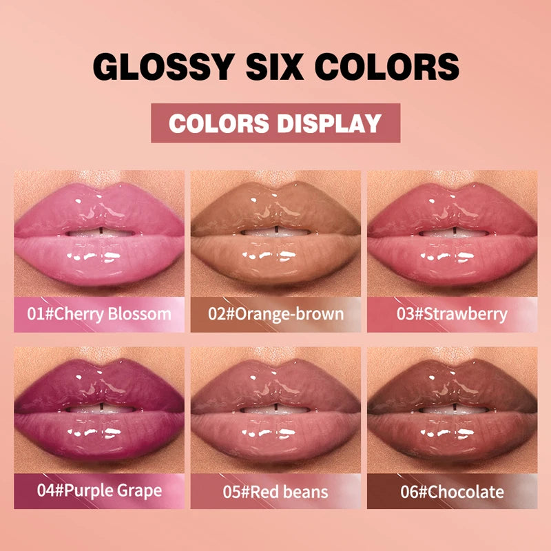 1PC Moisturizing Lip Gloss, Waterproof and Sweatproof