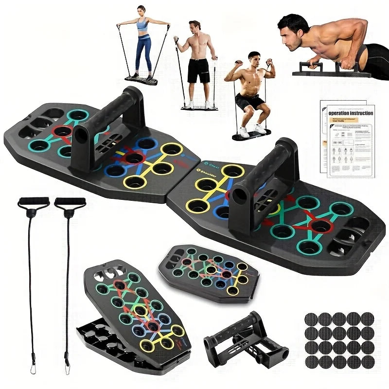 Solid Push Up Board Home Workout Equipment Multi-Functional Pushup