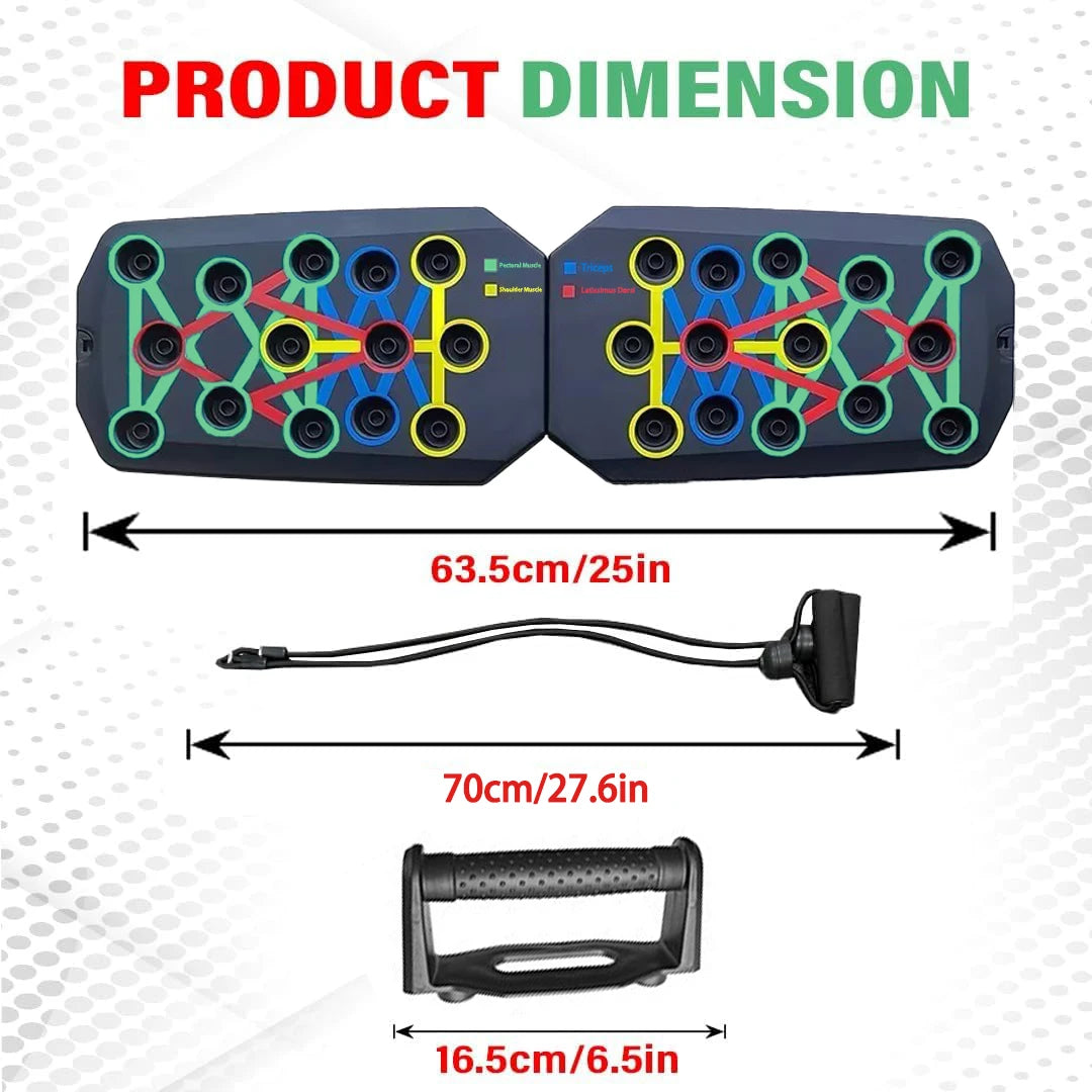 Push-up Board Set Portable Multifunctional Fitness Equipment