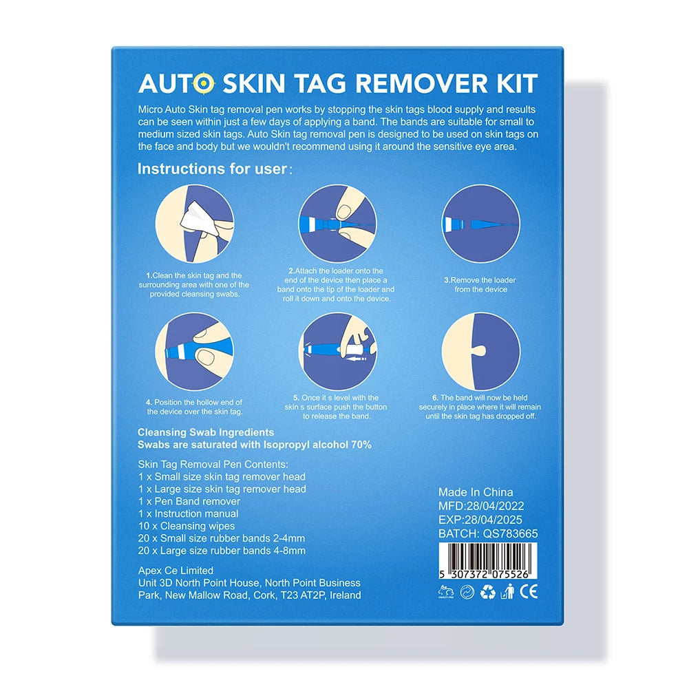 2 IN 1 Auto Micro Skin Tag Remover Device