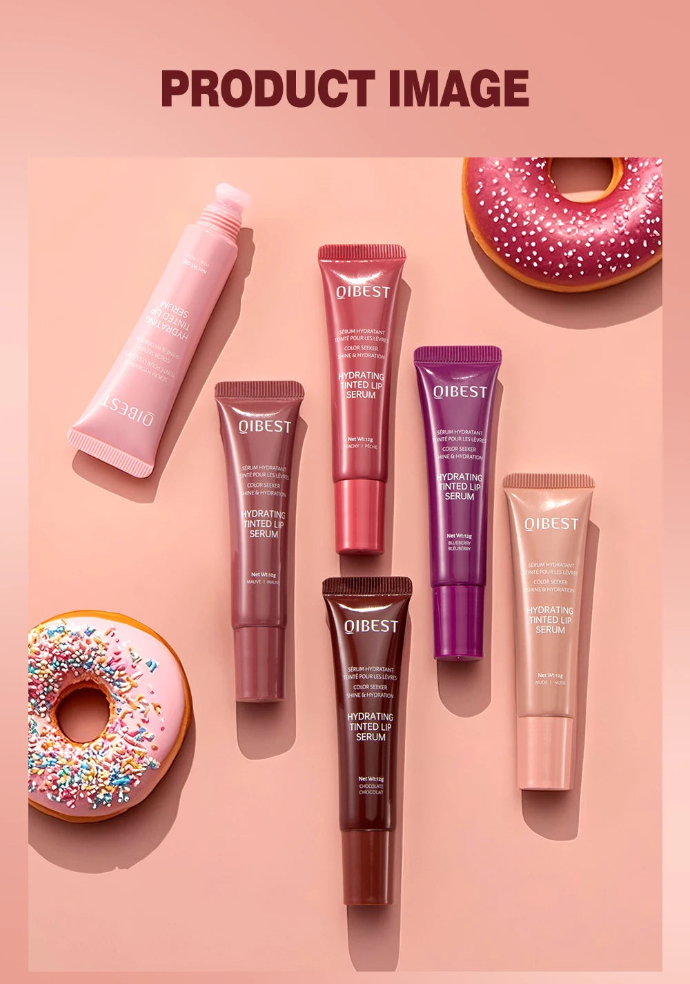 1PC Moisturizing Lip Gloss, Waterproof and Sweatproof