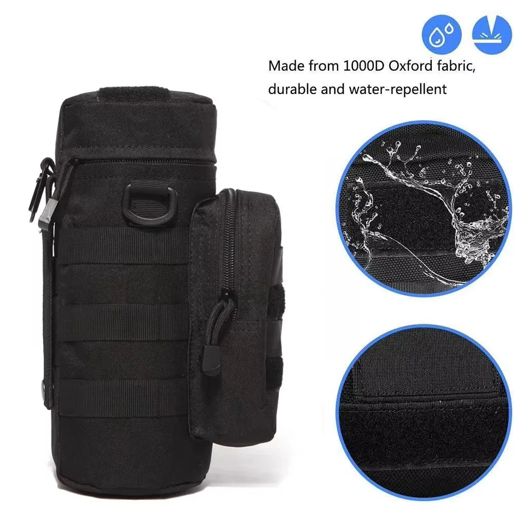 Tactical Molle Water Bottle Bag Pouch Holder Outdoor Travel