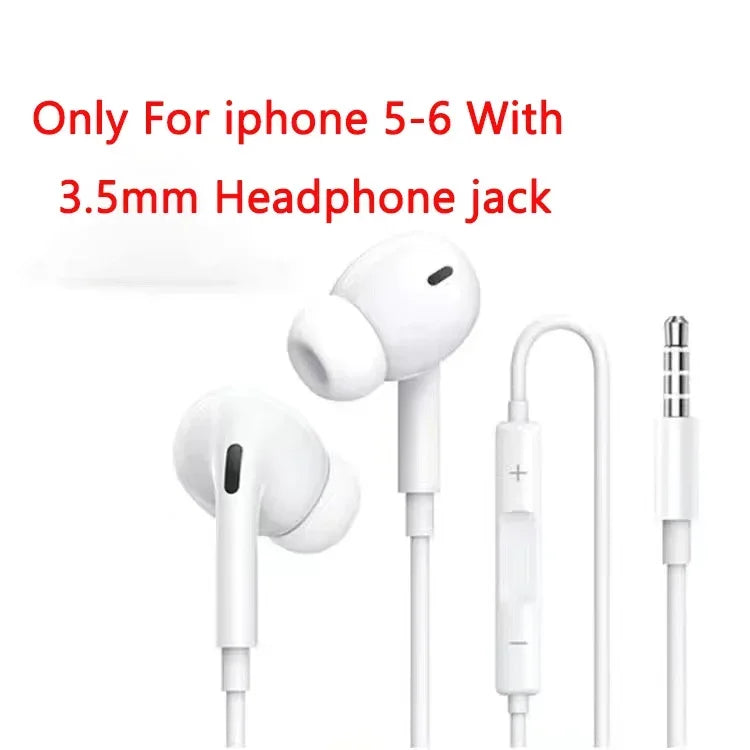 Original Headphones For Apple iPhone 16 15 Pro Max