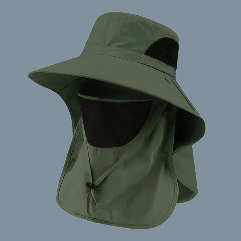 Summer Sun Hats UV Protection Outdoor Hunting Fishing Cap