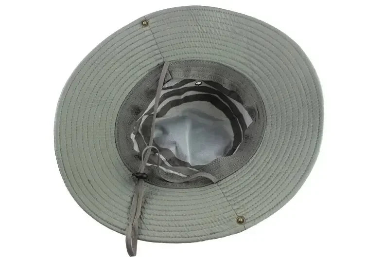Summer Men Bucket Hat Outdoor UV Protection