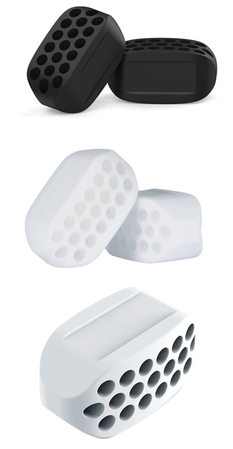 Silicone Jaw Exerciser Facial Toner & Jawline Fitness Ball Neck Toning