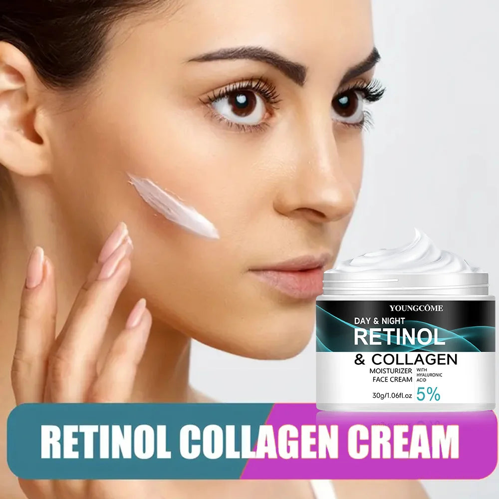 Retinol Cream Promotes Skin Elasticity And Luster