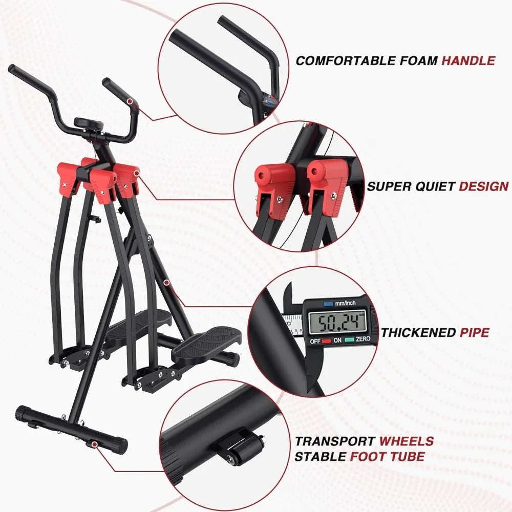 Air Walk Elliptical Glider Machine, Home Cross-Training