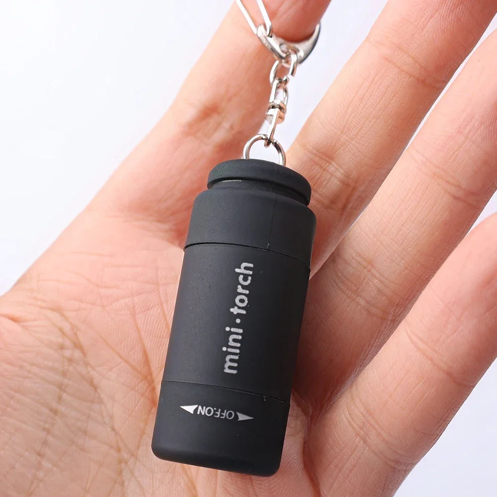 Led micro pocket flashlight portable USB rechargeable