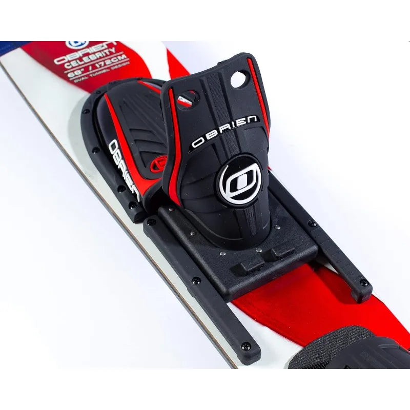 O'Brien Celebrity 68" Combo Waterskis Versatile Water Skis