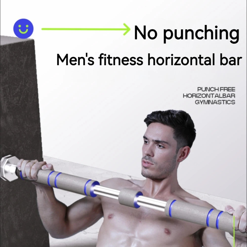 Heavy Duty Telescopic Pull Up Bar Doorway Mounted