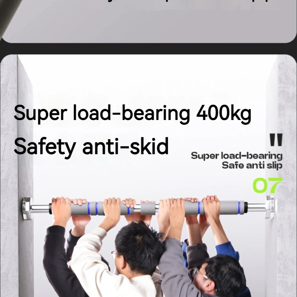 Heavy Duty Telescopic Pull Up Bar Doorway Mounted
