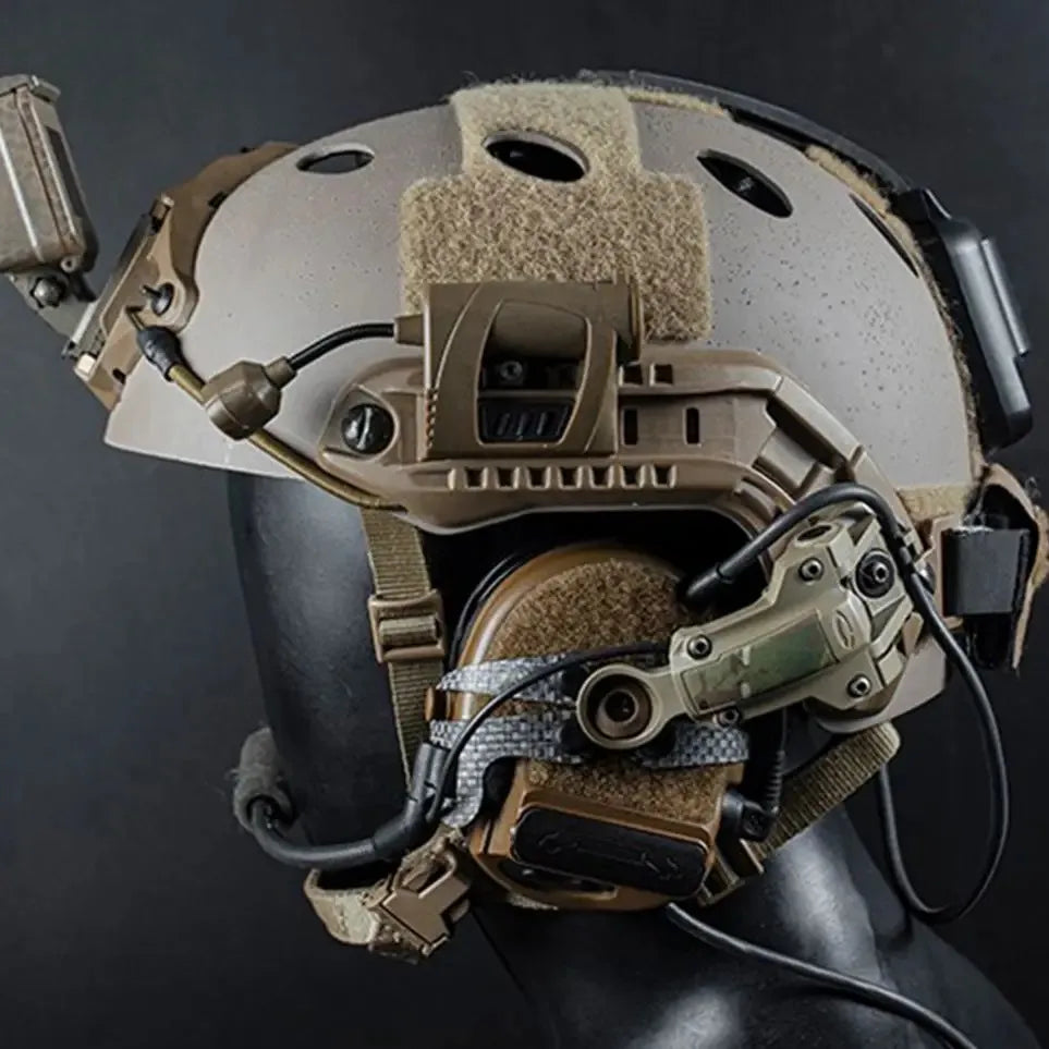 Tactical Helmet Light 3 Modes LED Flashlight