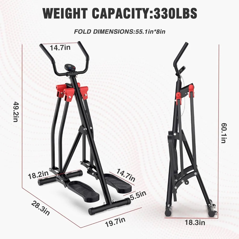Air Walk Elliptical Glider Machine, Home Cross-Training