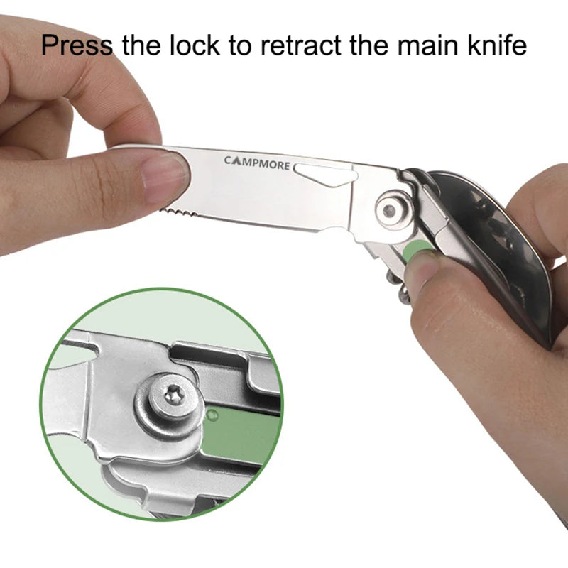 Outdoor Tableware Multi-function Portable Knife Fork Spoon