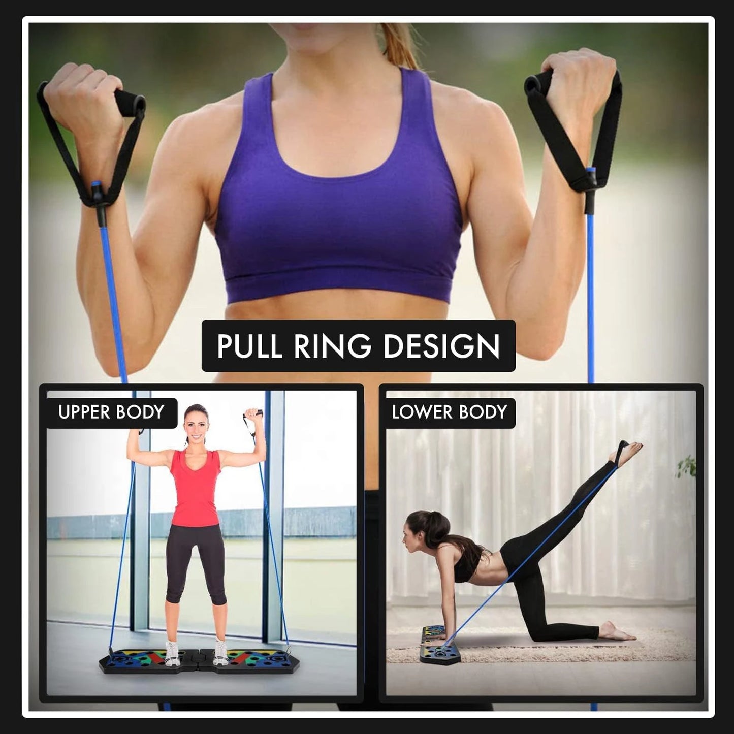 Push-up Board Set Portable Multifunctional Fitness Equipment