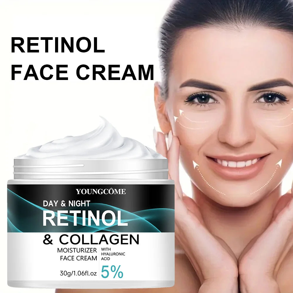 Retinol Cream Promotes Skin Elasticity And Luster