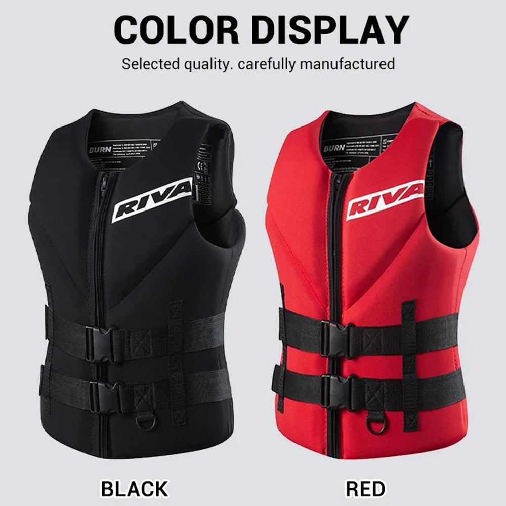 Life Vest Adults Surf Vest Kayak Wakeboard Motorboats Raft