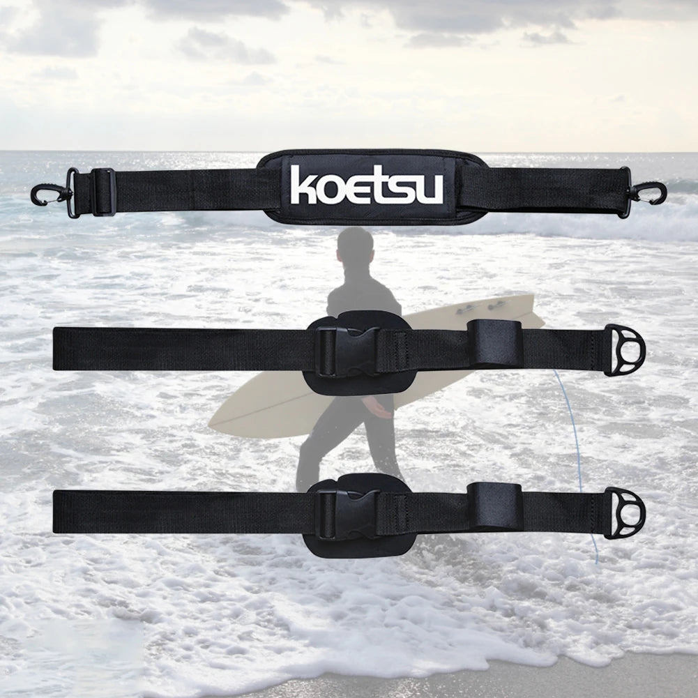 Adjustable Surfboard Shoulder Strap Carry Sling Stand Up Paddleboard Surf Board