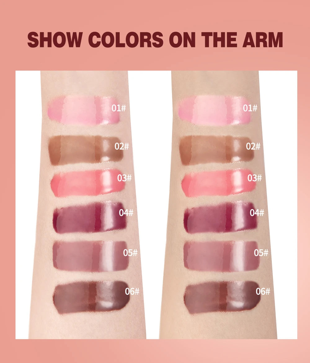 1PC Moisturizing Lip Gloss, Waterproof and Sweatproof