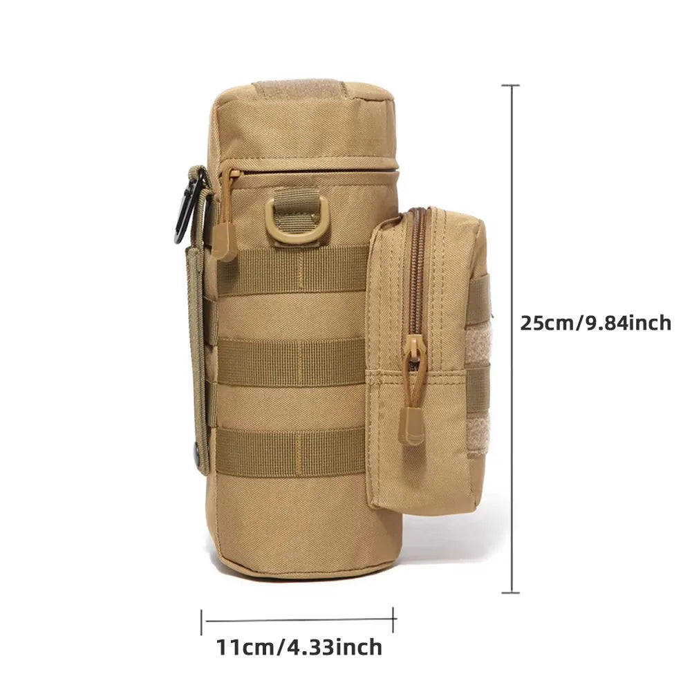 Tactical Molle Water Bottle Bag Pouch Holder Outdoor Travel