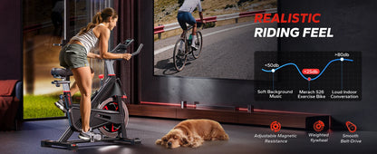 Exercise Bike S38 Indoor Cycling Magnetic Resistance