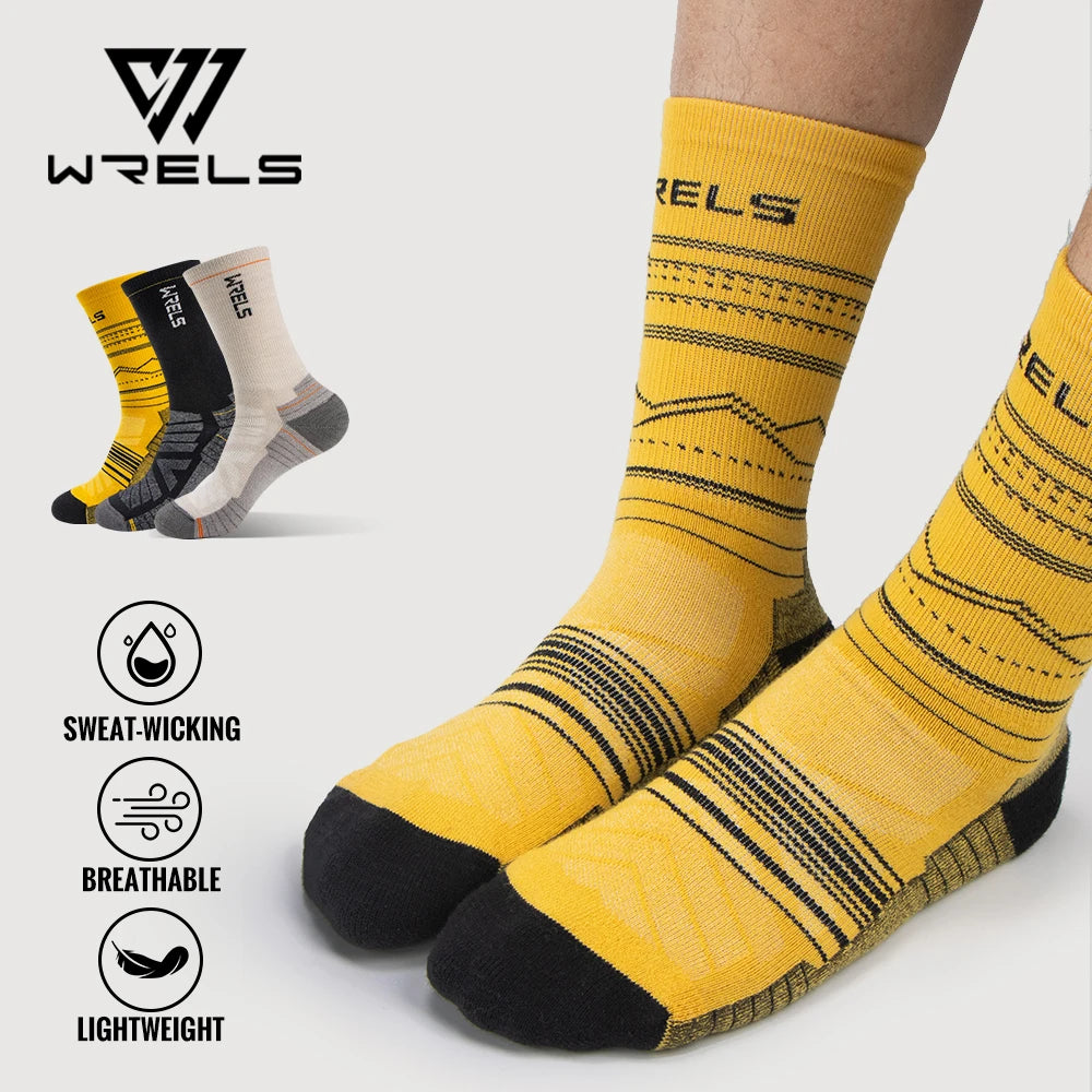 Wool Socks Hiking Running Socks Soft Lightweight Shock Absorption Damping