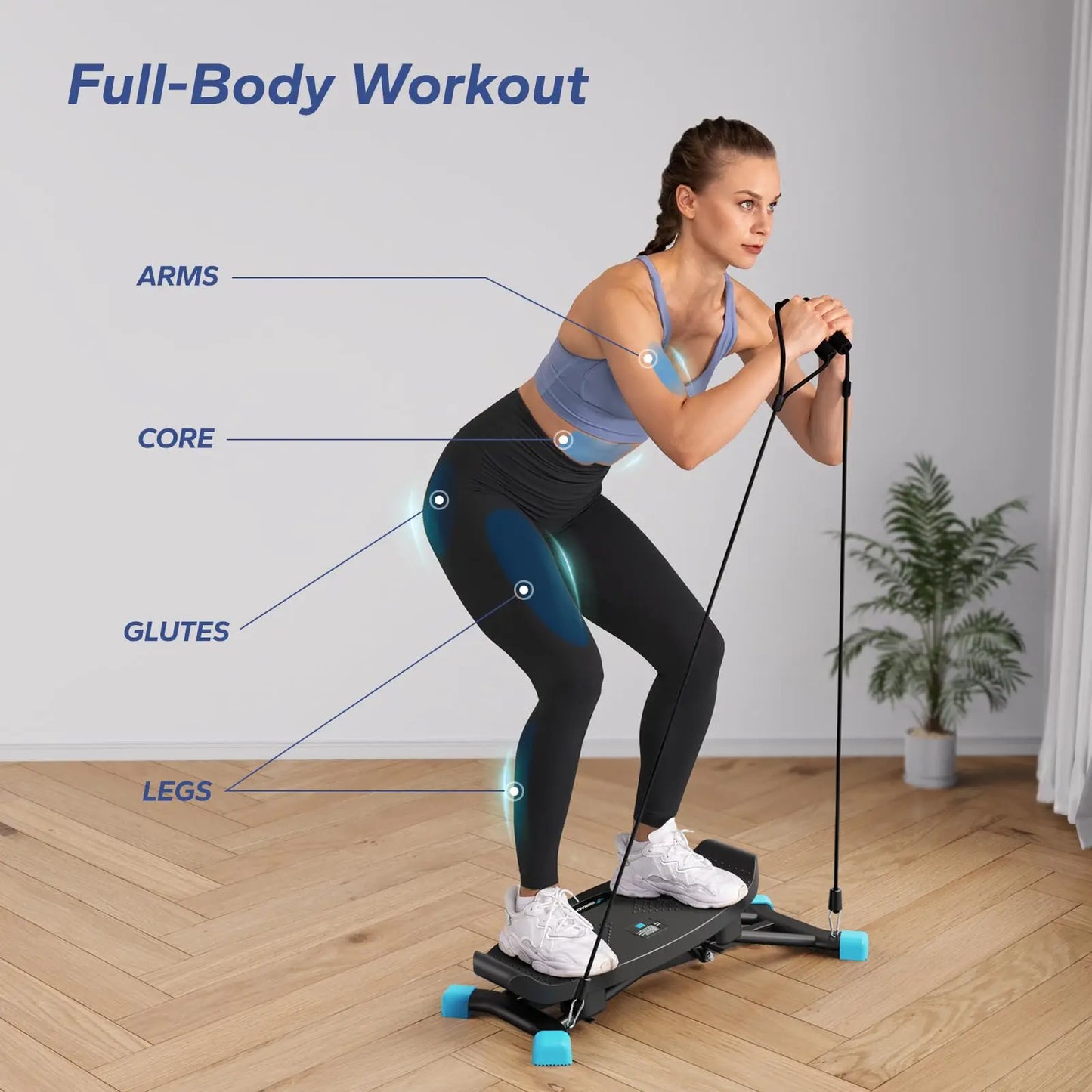 Ski Machine Simulated Ski Training Leg Exercise