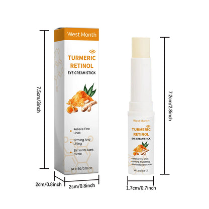 5g Turmeric Retinol Remove Dark Circles Eye Cream