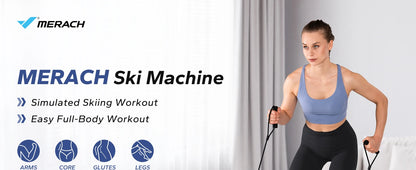Ski Machine Simulated Ski Training Leg Exercise