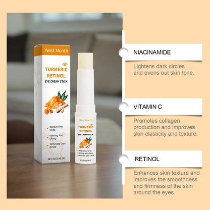 5g Turmeric Retinol Remove Dark Circles Eye Cream