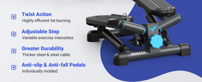 Mini Stepper for Exercise Twist Stair Stepper