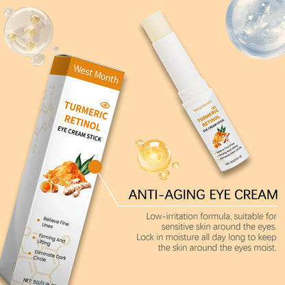 5g Turmeric Retinol Remove Dark Circles Eye Cream
