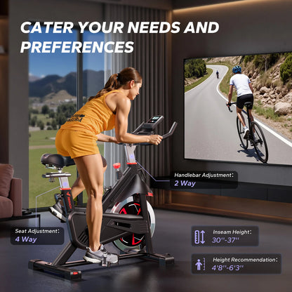 Exercise Bike S38 Indoor Cycling Magnetic Resistance