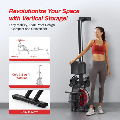 Magnetic Rowing Machines R05 Water Rower