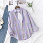 Brand Women's Flannel Plaid Shirts 2025