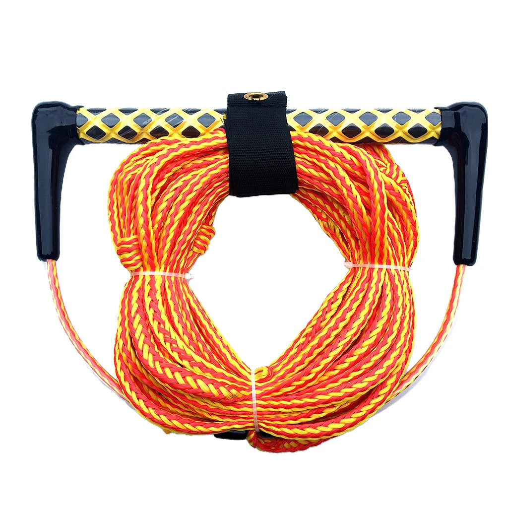 Water Ski Wakeboard Kneeboard Rope for Boating 3-Section Watersports Rope