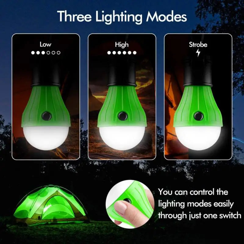 Portable Camping Light Mini LED Bulb Emergency Lamp